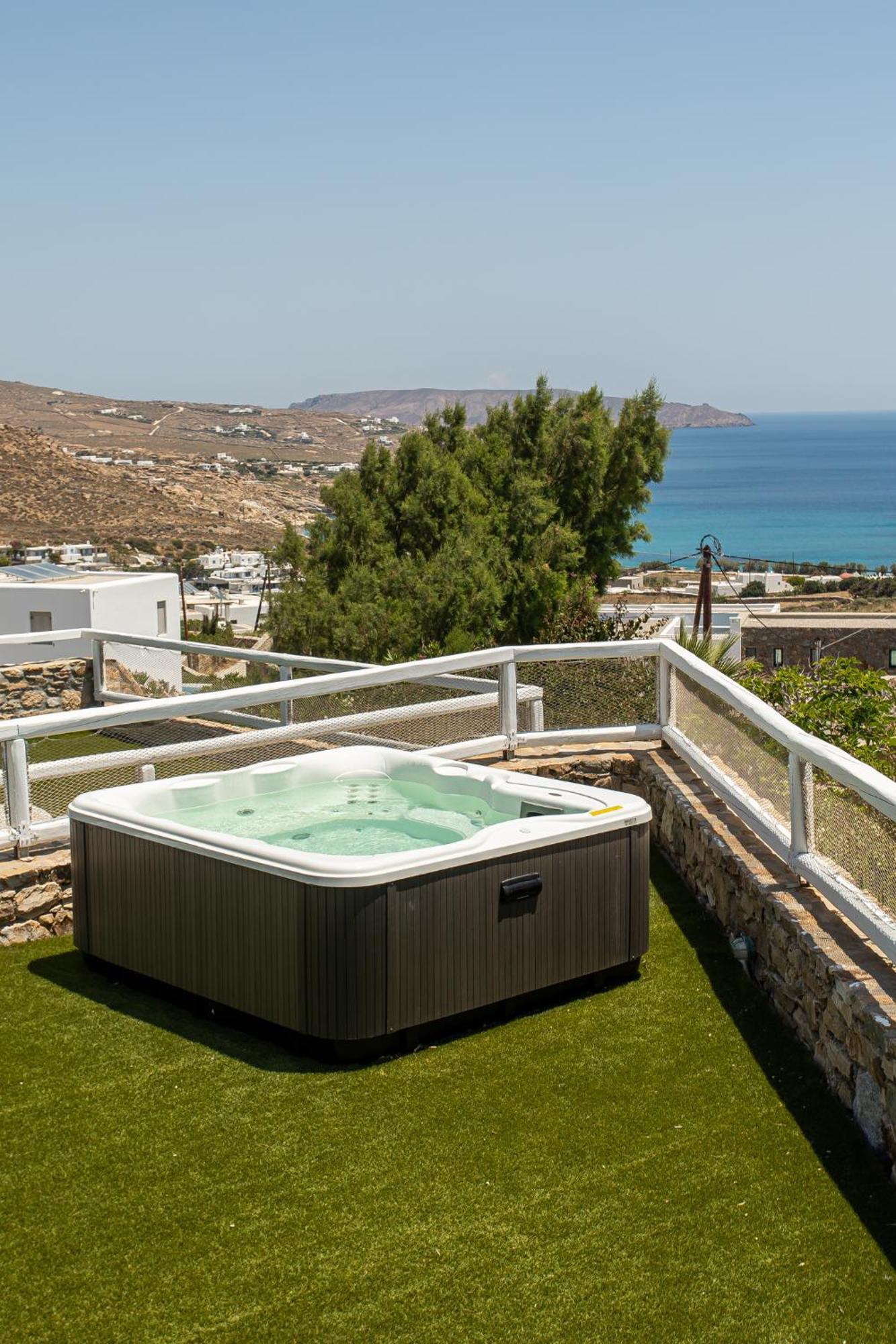 Manolia Luxury Private House By Mykonian Kazarte Villa กาโลลิวาดี ภายนอก รูปภาพ