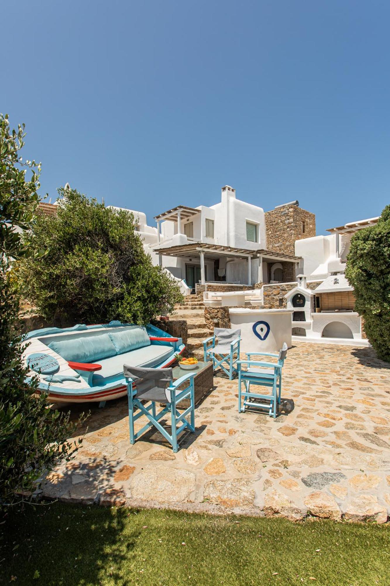 Manolia Luxury Private House By Mykonian Kazarte Villa กาโลลิวาดี ภายนอก รูปภาพ