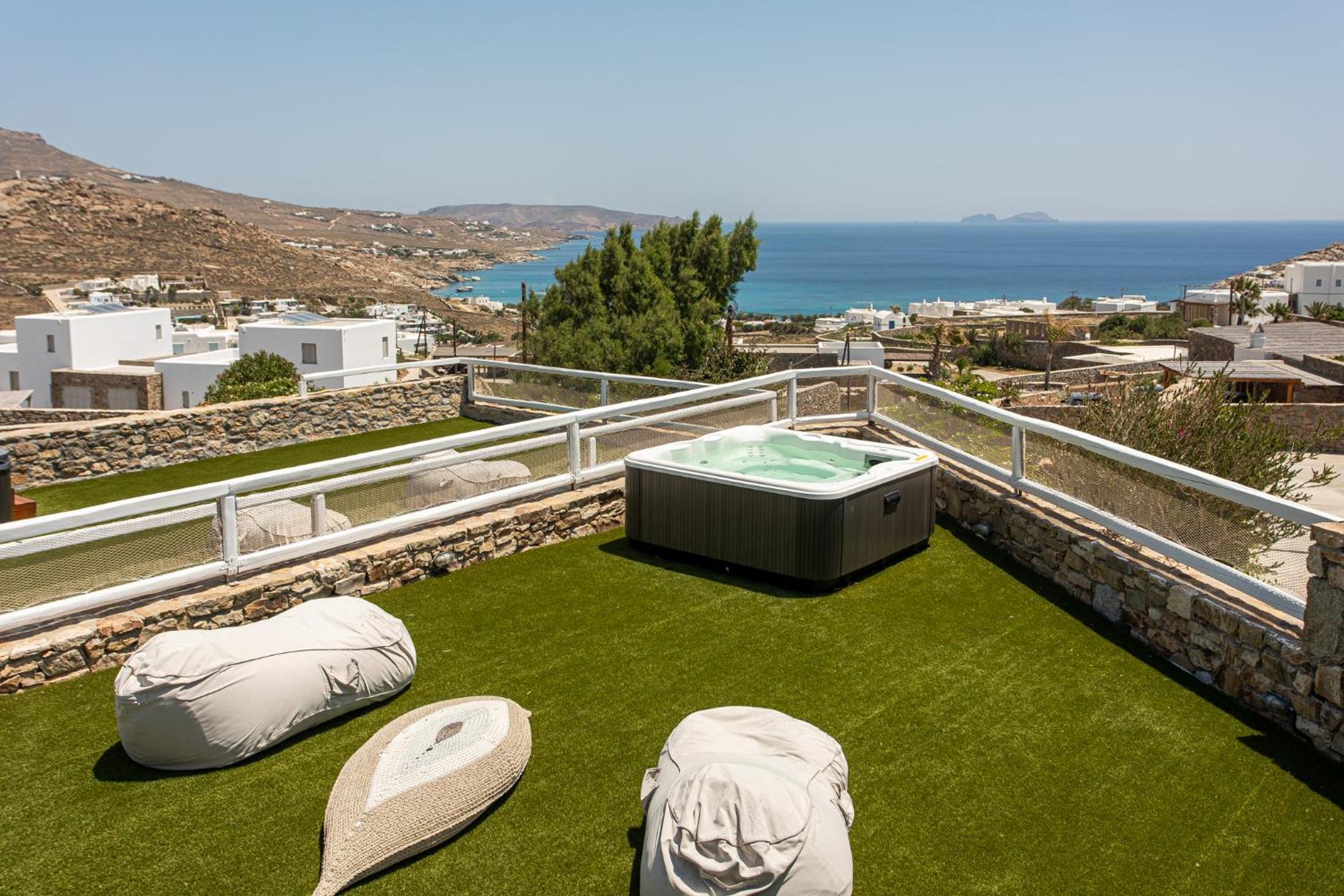 Manolia Luxury Private House By Mykonian Kazarte Villa กาโลลิวาดี ภายนอก รูปภาพ