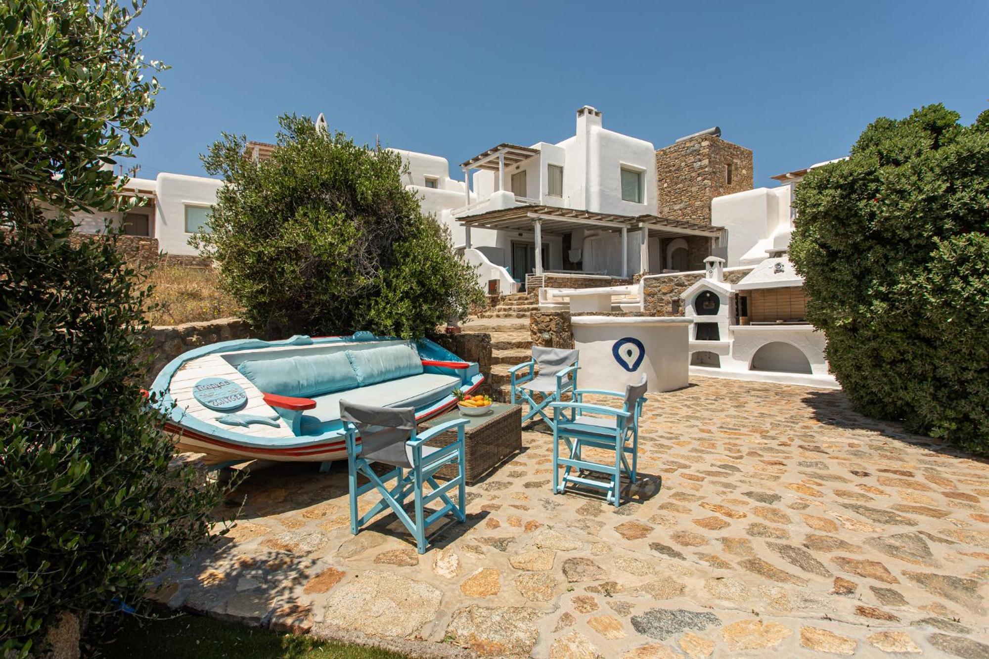 Manolia Luxury Private House By Mykonian Kazarte Villa กาโลลิวาดี ภายนอก รูปภาพ