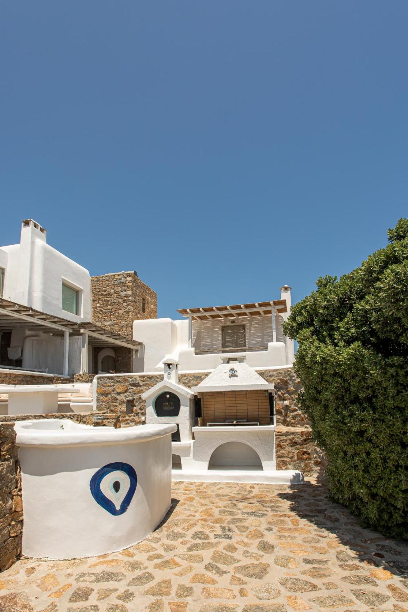 Manolia Luxury Private House By Mykonian Kazarte Villa กาโลลิวาดี ภายนอก รูปภาพ