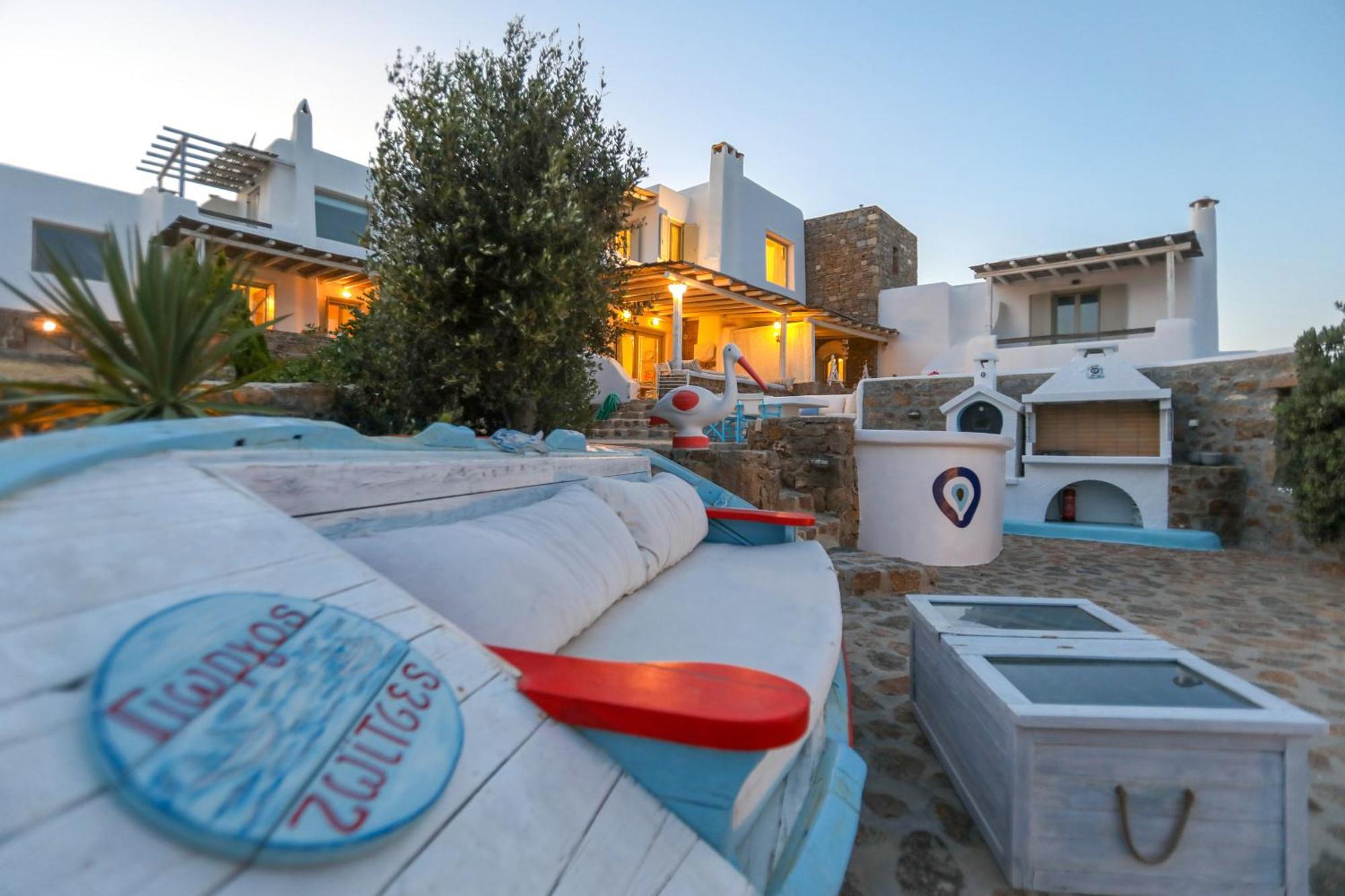 Manolia Luxury Private House By Mykonian Kazarte Villa กาโลลิวาดี ภายนอก รูปภาพ